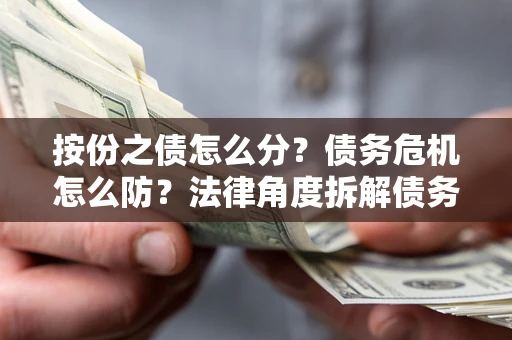 北京按份之债怎么分？债务危机怎么防？法律角度拆解债务分配与风险自保指南