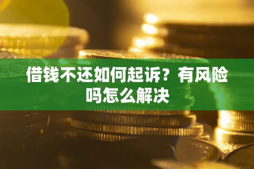 北京借钱不还如何起诉？有风险吗怎么解决