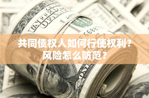 北京共同债权人如何行使权利？风险怎么防范？