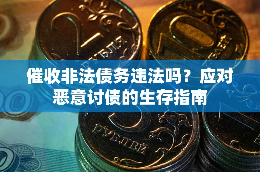 北京催收非法债务违法吗？应对恶意讨债的生存指南
