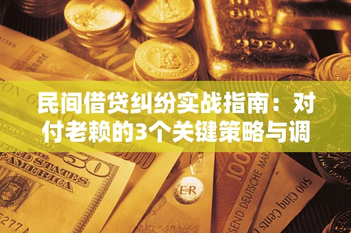 北京民间借贷纠纷实战指南：对付老赖的3个关键策略与调解盲区解析