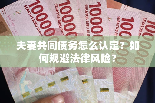 北京夫妻共同债务怎么认定？如何规避法律风险？