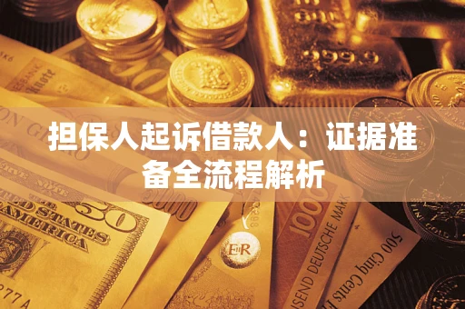 北京担保人起诉借款人：证据准备全流程解析