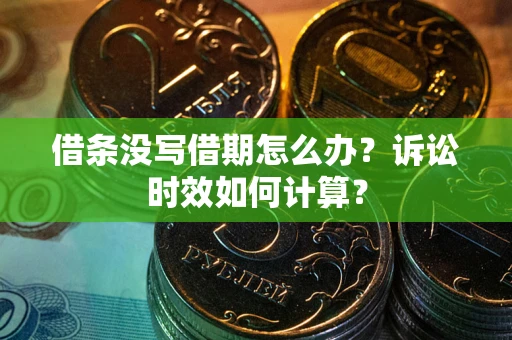北京借条没写借期怎么办？诉讼时效如何计算？